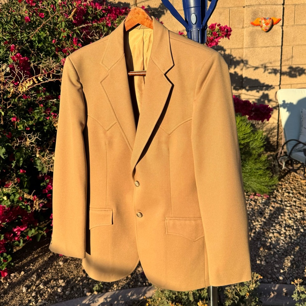 USA Circle S Tan Jacket